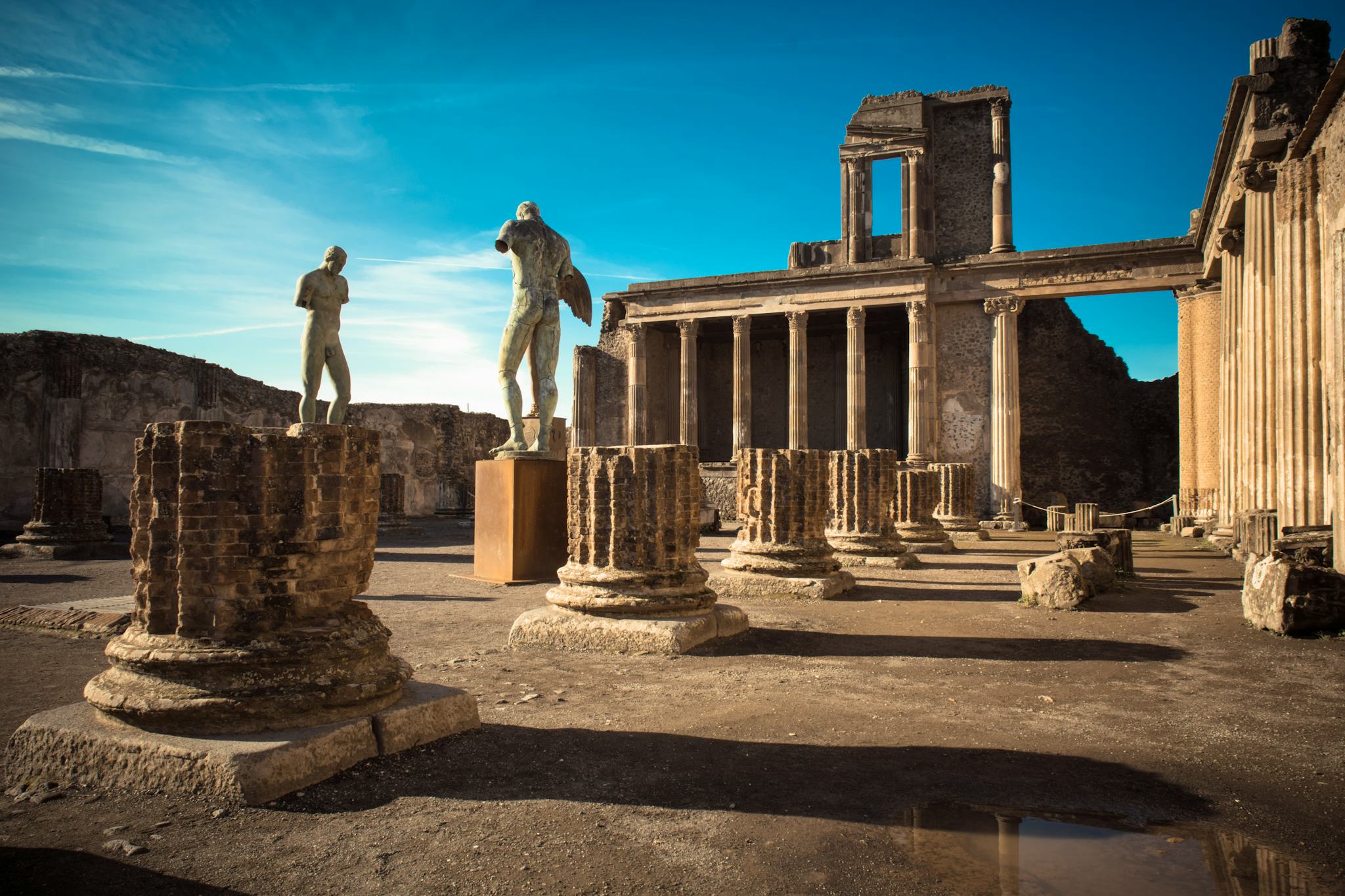 Salerno to Pompeii: Private day trip