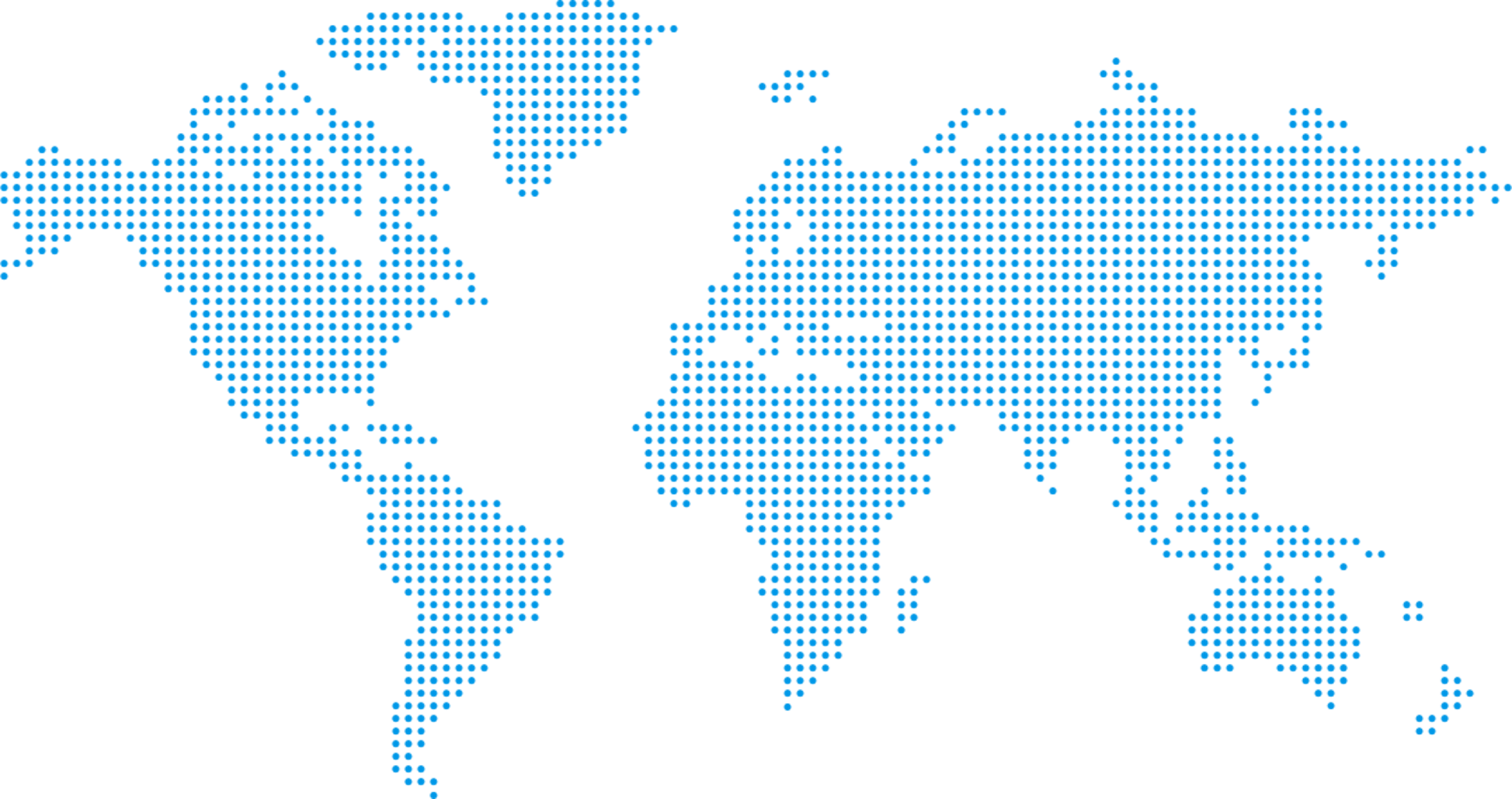 World dotted map